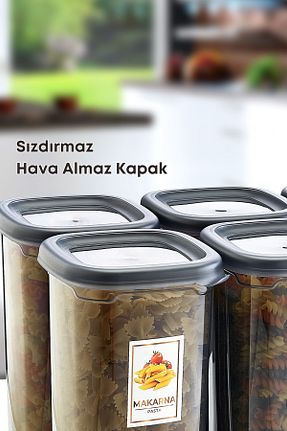 ظرف نگهداری طوسی پلاستیک GRİMOR Life - کد 901895410