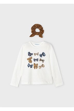 سوئیشرت سفید بچه گانه چاپی Mayoral - کد 742993597