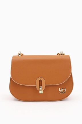 کیف دوشی قهوه ای زنانه چرم مصنوعی Levidor - کد 853539093