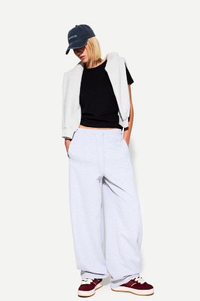 تیشرت مشکی زنانه رگولار Bershka - کد 879948688