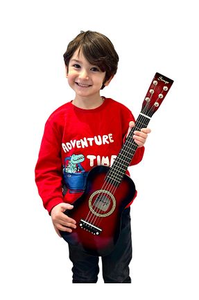 گیتار قرمز Bando Müzik Aletleri - کد 456386319