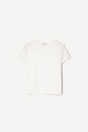 تیشرت قرمز زنانه Relaxed Bershka - کد 879949038