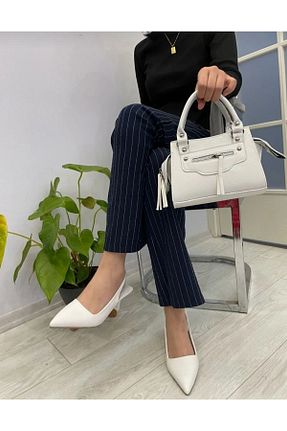 کفش مجلسی سفید زنانه چرم لاکی Lovbery - کد 901916163