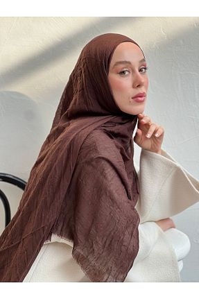 شال رنگی زنانه پنبه پلی استر Modakaşmir - کد 901920703