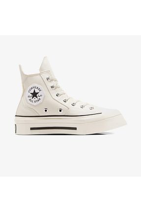 کفش اسنیکر بژ زنانه بند دار Converse - کد 879244642
