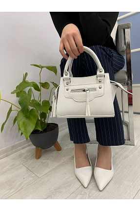کفش مجلسی سفید زنانه چرم لاکی Lovbery - کد 901916163
