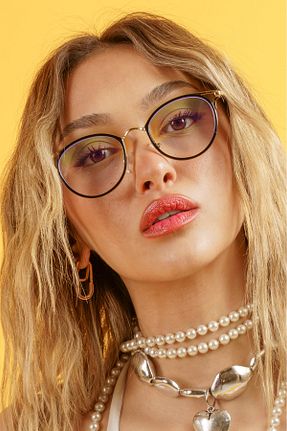 عینک محافظ نور آبی مشکی زنانه مات Corney Design - کد 814258127