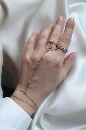 شاهمران جواهر طلائی زنانه SelinDiamond - کد 901930368