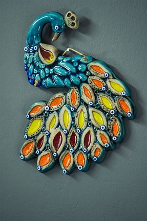 محصول دکوراسیون دیوار آبی سرامیک caMekan - کد 763463026