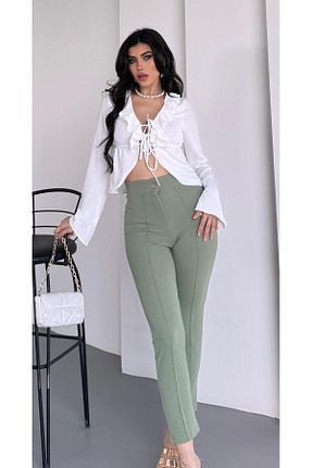 شلوار رنگی زنانه پارچه Paw Garage - کد 901893758