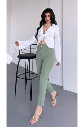 شلوار رنگی زنانه پارچه Paw Garage - کد 901893758