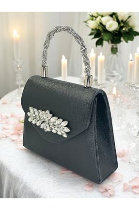 کیف مجلسی مشکی زنانه چرم مصنوعی Biçanta - کد 901942598