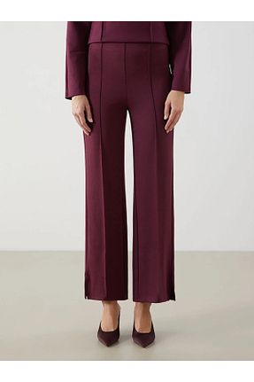 شلوار بنفش زنانه بافتنی LC Waikiki - کد 901944204