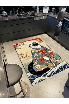فرش رنگی قابل شستشو Rugs Modern Halı - کد 901942319
