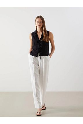 شلوار نباتی زنانه کتان LC Waikiki - کد 901944377