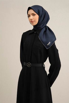 روسری سرمه ای İpek Tivil Armine - کد 901951631