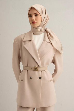 روسری بژ 90 x 90 Armine - کد 903200690