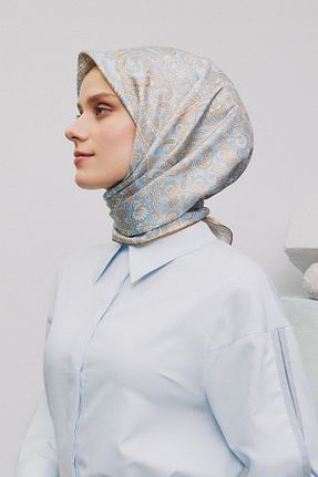 روسری آبی İpek Tivil Armine - کد 899932514