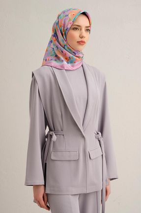 روسری بژ İpek Tivil Armine - کد 899345384