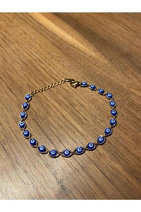 دستبند استیل (فولاد) زرد زنانه استیل (فولاد) HEYjewelry - کد 901962542