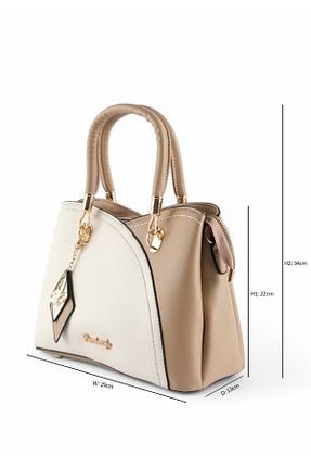 کیف دوشی قهوه ای زنانه پلی اورتان ROSECENTERBAZAAR - کد 861233251
