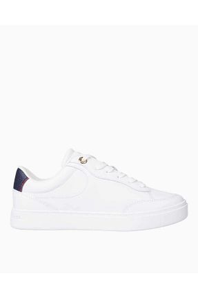 کفش اسنیکر طلائی زنانه بند دار Tommy Hilfiger - کد 882160881