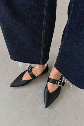 بابت مشکی زنانه چرم مصنوعی Straswans - کد 902002332