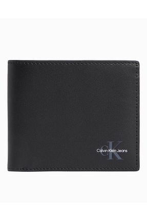 کیف پول مشکی مردانه سایز متوسط Calvin Klein - کد 897473480