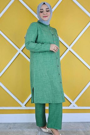 تونیک حجاب آبی زنانه بافتنی PYS - کد 924387572