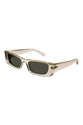 عینک آفتابی طلائی زنانه 52 Saint Laurent - کد 778689502