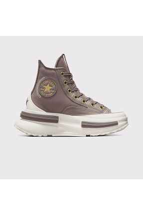 کفش اسنیکر قهوه ای زنانه بند دار Converse - کد 902015263