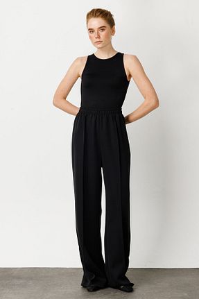 شلوار مشکی زنانه پارچه Hooopstore - کد 811220534