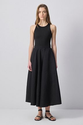 دامن حجاب مشکی زنانه Relaxed Touche Prive - کد 902032635
