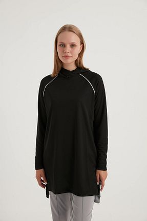 ست گرمکن حجاب مشکی زنانه سایز بزرگ FD SPORTS - کد 822959179