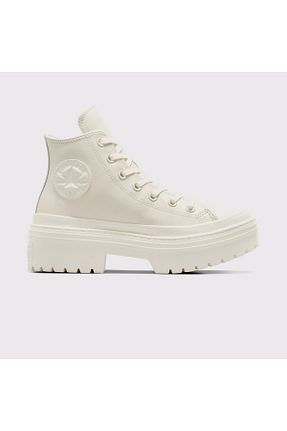 کفش اسنیکر بژ زنانه بند دار Converse - کد 902021595