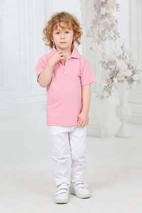 ست بالاتنه و پائین تنه صورتی بچه گانه بافت redbug kids - کد 903266438