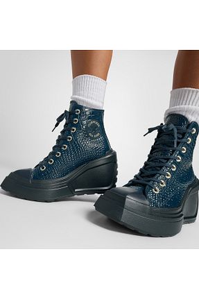 کفش اسنیکر مشکی زنانه بند دار Converse - کد 902024707