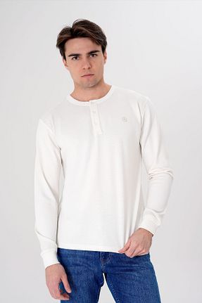 بلوز سفید مردانه ساده UNIQVIBE - کد 902517234