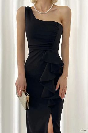 لباس مشکی زنانه بافتنی Planet Prestige - کد 902062998
