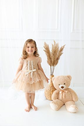 لباس بژ بچه گانه بافتنی aysskids - کد 832316048