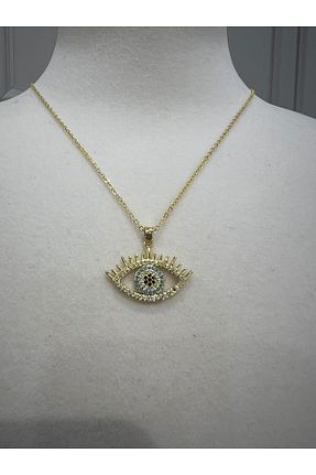 گردنبند جواهر رنگی زنانه استیل ضد زنگ Store - کد 884183470
