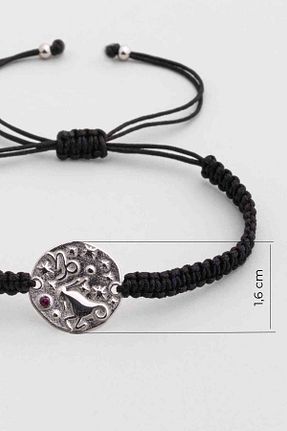 دستبند نقره رنگی مردانه 925 عیار So Chic - کد 898052889
