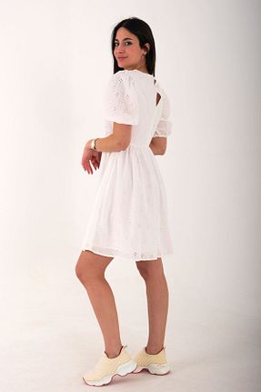 لباس سفید زنانه بافتنی Blues Outlet - کد 902079482