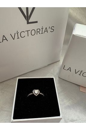 انگشتر نقره زنانه 925 عیار la victorias - کد 902082450