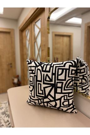 کوسن و روکش کوسن مشکی پنبه ای shop - کد 898848803