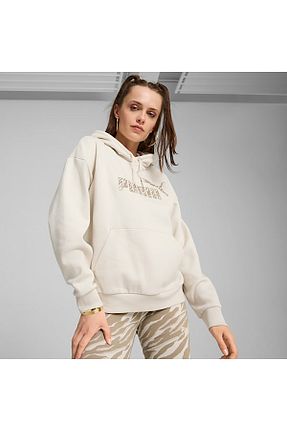 سوئیشرت اسپرت سفید زنانه رگولار Puma - کد 841612959
