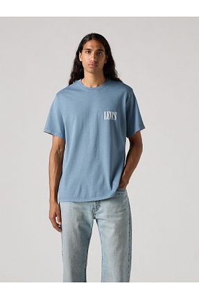 تیشرت آبی مردانه Relaxed Levi