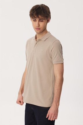 تیشرت بژ مردانه رگولار Lee Cooper - کد 683149655