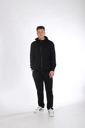 ست گرمکن مشکی زنانه پنبه پلی استر Butik - کد 902104767