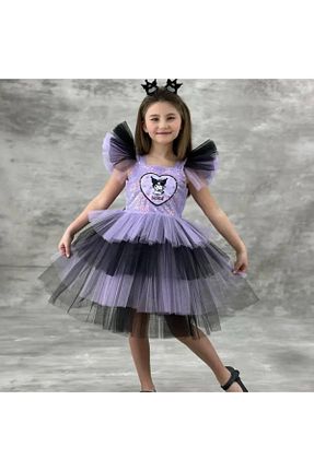 لباس بنفش بچه گانه بافتنی RAPAPA - کد 903742895
